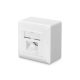  Digitus Fali RJ45 csatlakozó 2 aljzatos CAT 6 fehér 