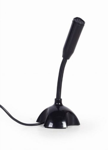  Gembird MIC-DU-02 asztali talpas mikrofon 