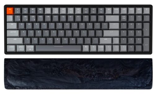  Keychron K4 gaming csuklótámasz barna tömör fa (PR2) 
