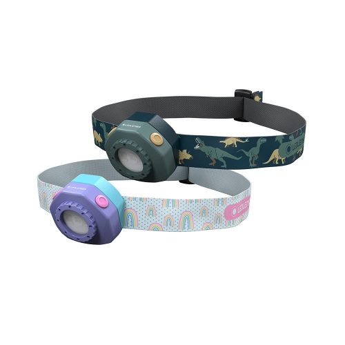  LEDLENSER Kidled4R tölthető fejlámpa 40lm 1xLi-ion lila (KID4RP-502536) 