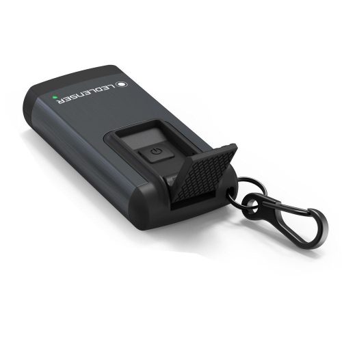  LEDLENSER K6R tölthető kulcstartós lámpa Li-ion 400lm szürke (K6RG-502577) 