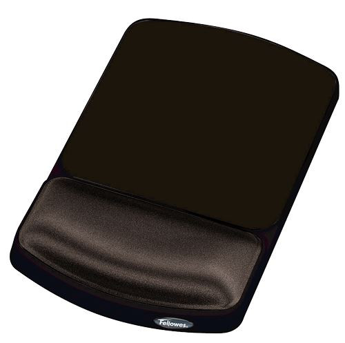 Fellowes csuklótámaszos egérpad fekete (9374001) 