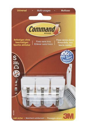  3M "Command" mini műanyag akasztó fém kampóval (UU007826975) 