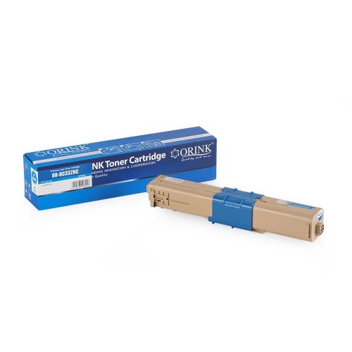 Orink C332/MC363 utángyártott OKI toner cián (OKOC332CY3K) 
