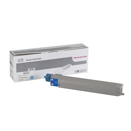  Orink C910 utángyártott OKI toner ciánkék (OKOC910CY) 