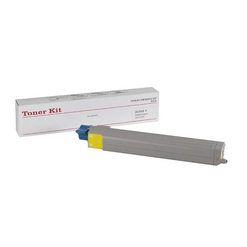  Orink C910 utángyártott OKI toner sárga (OKOC910YE) 