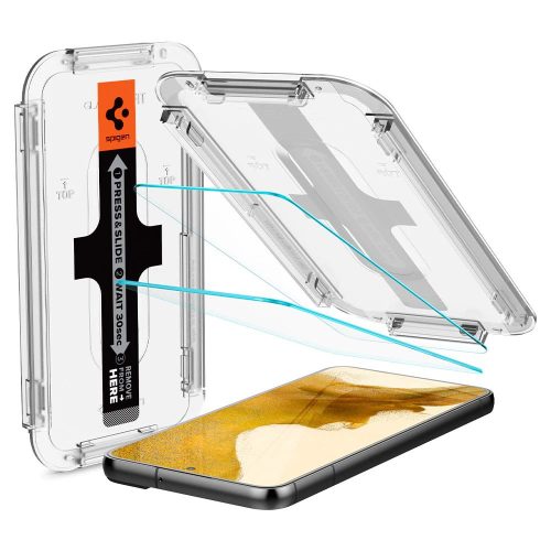  Spigen EZ FIT GLAS.tR Samsung Galaxy S22 Plus edzett üveg kijelzővédő (AGL04145) 