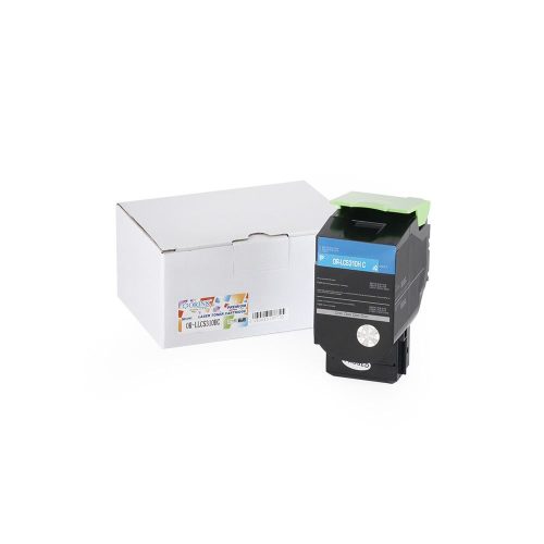  Orink CS310/410/510 utángyártott Lexmark toner ciánkék (LEOCS310CY3K) 