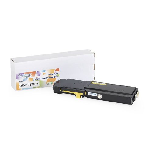  Orink C3760 utángyártott Dell toner sárga (DEOC3760YE) 