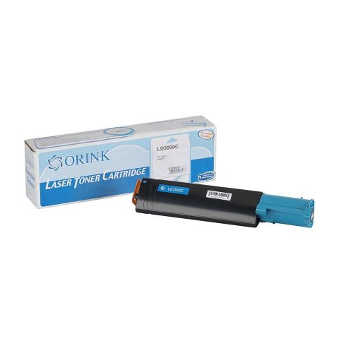  Orink 3000 utángyártott Dell toner cián (DEO3000CY) 