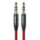  Baseus Yiven 3,5mm AUX mini jack audiokábel 1,5 m piros (CAM30-C91) 
