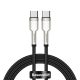  Baseus Cafule USB-C töltőkábel, 100 W, 1m, fekete (CATJK-C01) 