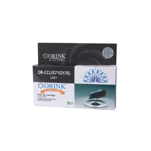  Orink CLI571XL utángyártott Canon tintapatron szürke (CAOCLI571XLGY) 