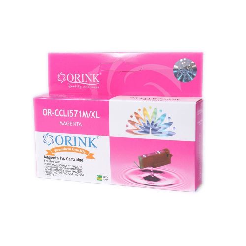  Orink CLI571XL utángyártott Canon tintapatron magenta (CAOCLI571XLMA) 