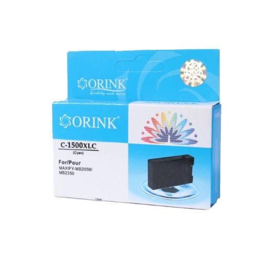  Orink PGI1500XL utángyártott Canon tintapatron ciánkék (CAOPGI1500XLCY) 