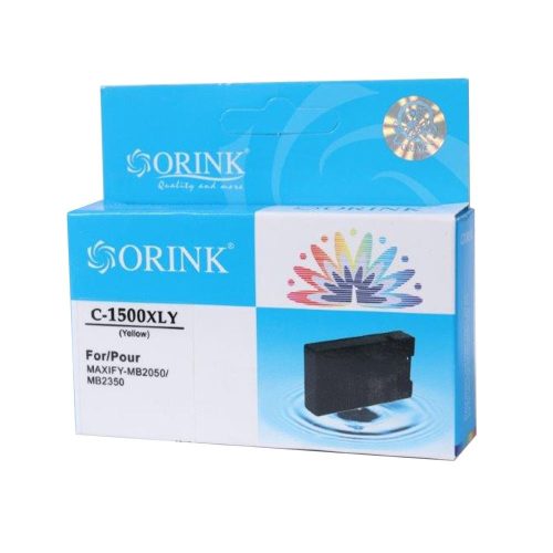  Orink PGI1500XL utángyártott Canon tintapatron sárga (CAOPGI1500XLYE) 