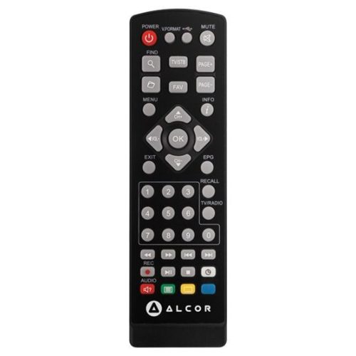  Alcor Távirányító HD 4400S DVB-T vevőhöz 