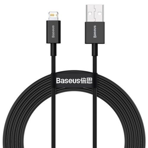  Baseus Superior USB-A - Lightning  töltőkábel 2 m fekete (CALYS-C01) 