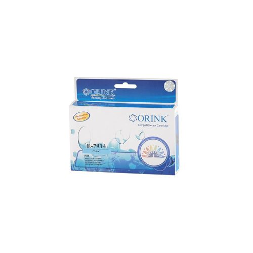 Orink T7914 utángyártott Epson tintapatron sárga (EPOT7914) 