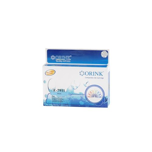  Orink T7911 utángyártott Epson tintapatron fekete (EPOT7911) 