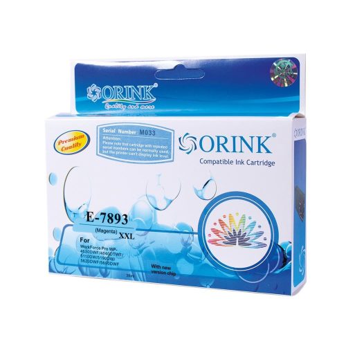  Orink T7893 utángyártott Epson tintapatron magenta (EPOT7893) 