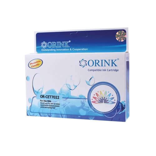  Orink T7022 utángyártott Epson tintapatron ciánkék (EPOT7022) 