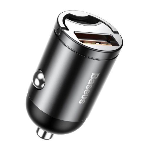  Baseus Tiny Star USB-A mini autós töltő 30W szürke (VCHX-A0G) 