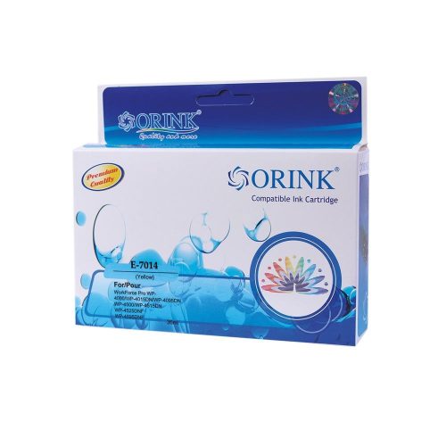  Orink T7014 utángyártott Epson tintapatron sárga (EPOT7014) 