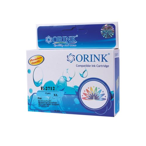  Orink T2712 utángyártott Epson tintapatron ciánkék (EPOT2712) 