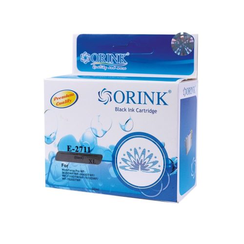  Orink T2711 utángyártott Epson tintapatron fekete (EPOT2711) 