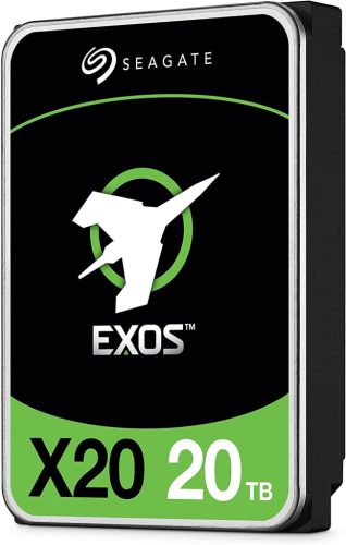  20TB Seagate 3.5" Exos X20 SATA szerver winchester (ST20000NM007D) 