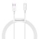  Baseus Superior Series USB-A - USB-C kábel 66W, 1m fehér (CATYS-02) 