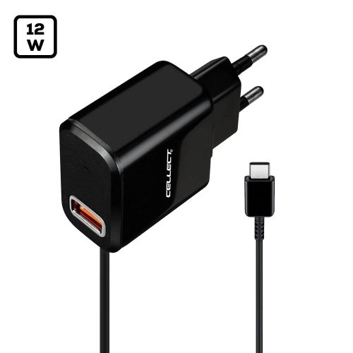  Cellect HS-H47 hálózati töltő Type-C és USB-A csatlakozóval (MTC-HS-H47-TYPEC) 