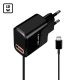  Cellect HS-H47 hálózati töltő Type-C és USB-A csatlakozóval (MTC-HS-H47-TYPEC) 
