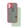  Cellect iPhone 12 mini tok piros-fekete (CEL-MATT-IPH1254-RBK) 