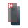 Cellect iPhone 12 Pro Max tok piros-fekete (CEL-MATT-IPH1267-RBK) 