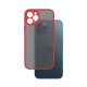  Cellect iPhone 12 Pro Max tok piros-fekete (CEL-MATT-IPH1267-RBK) 