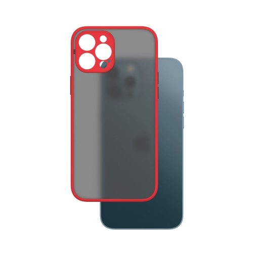  Cellect iPhone13 mini tok piros-fekete (CEL-MATT-IPH1354-RBK) 