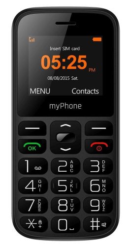  myPhone HALO A mobiltelefon fekete 