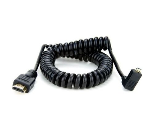  Atomos Micro HDMI - HDMI spirálkábel 50cm (ATOMCAB013) 