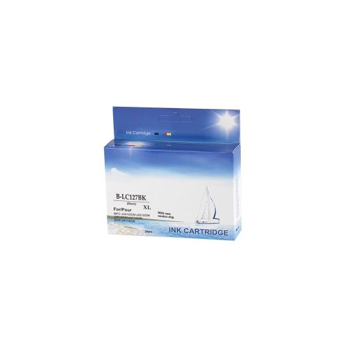  Eco utángyártott Brother LC127XL tintapatron fekete (ECOBRLC127XLBK) 