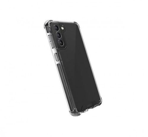  Uniq Combat Aramid Samsung Galaxy S22+ tok, karbon fekete (UNIQ-GS22PHYB-COMBLK) 