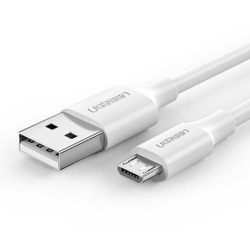  UGREEN USB - micro USB kábel QC 3.0, 2,4A 1m fehér (60141) 