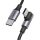  UGREEN US334  USB-C-USB-C ferde kábel, 5A, PD 100W, 2m, fekete (70645) 