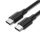  UGREEN USB-C – USB-C kábel PD 60W 1m fekete (50997) 