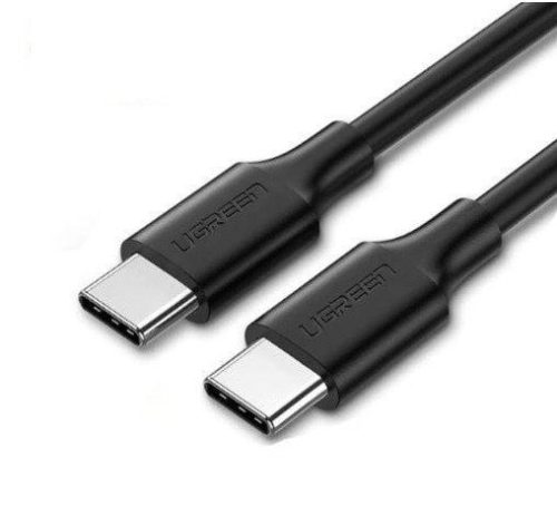  UGREEN USB-C – USB-C kábel PD 60W 1m fekete (50997) 