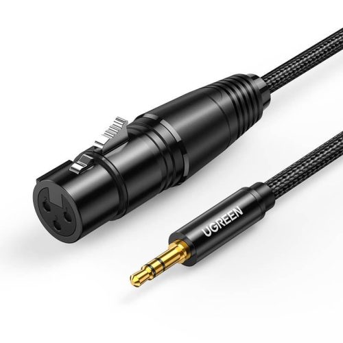  UGREEN AV182 XLR anya - jack 3.5mm kábel 2m fekete (20244) 