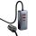  Baseus Share Together autós töltő hosszabbító kábellel 2xUSB-A, 2xUSB-C szürke (CCBT-A0G) 