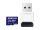  256GB microSDXC Samsung PRO+ (2021) U3 A2 V30 + kártyaolvasó (MB-MD256KB/WW) 
