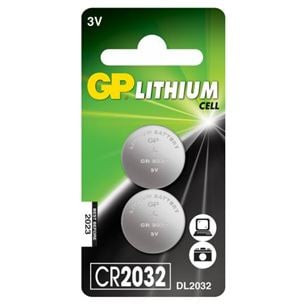  GP 3V CR Lithium elem CR-2032 (2db/csomag) (GPCR2032-BL2) 